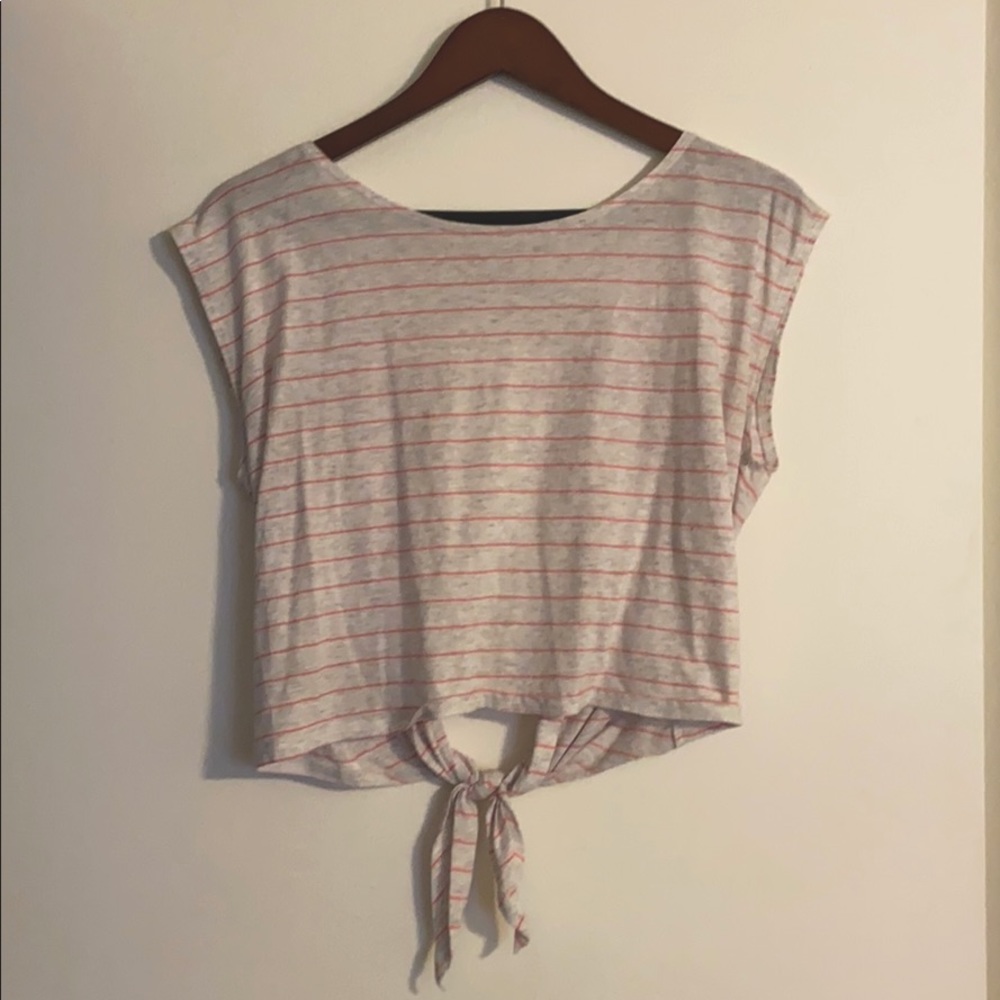 Pink crop top